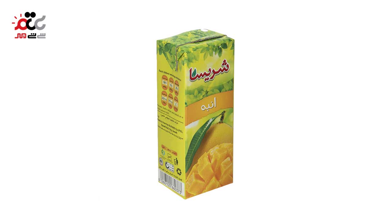 نوشیدنی انبه شریسا 200 میلی لیتری