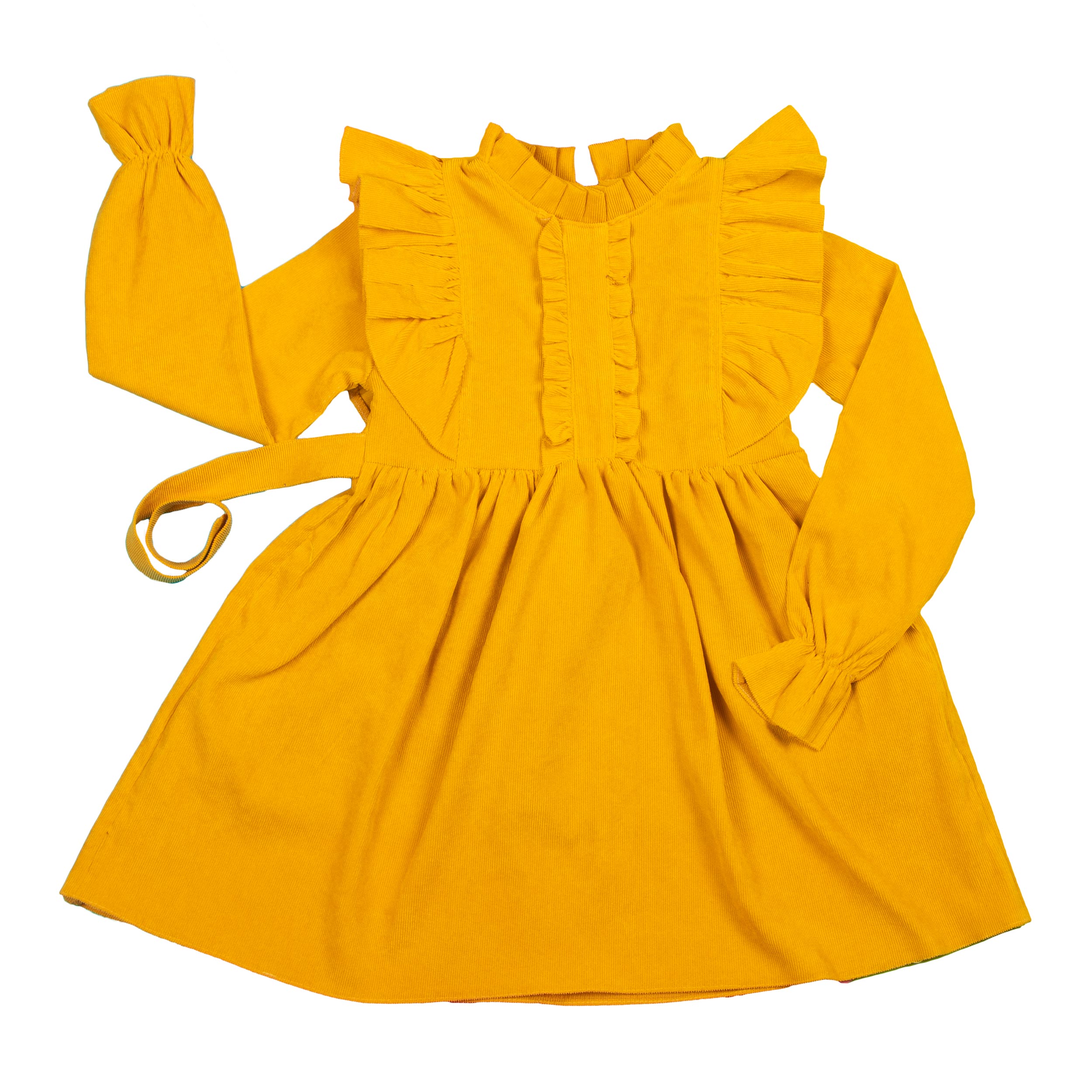 پیراهن دخترانه کبریتی