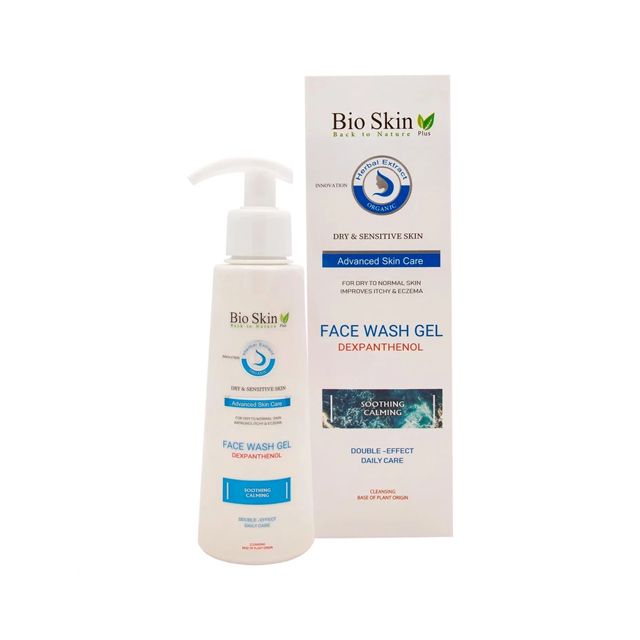 ژل شست و شوی صورت بایو اسکین مدل Soothing حجم 200 میلی لیتری