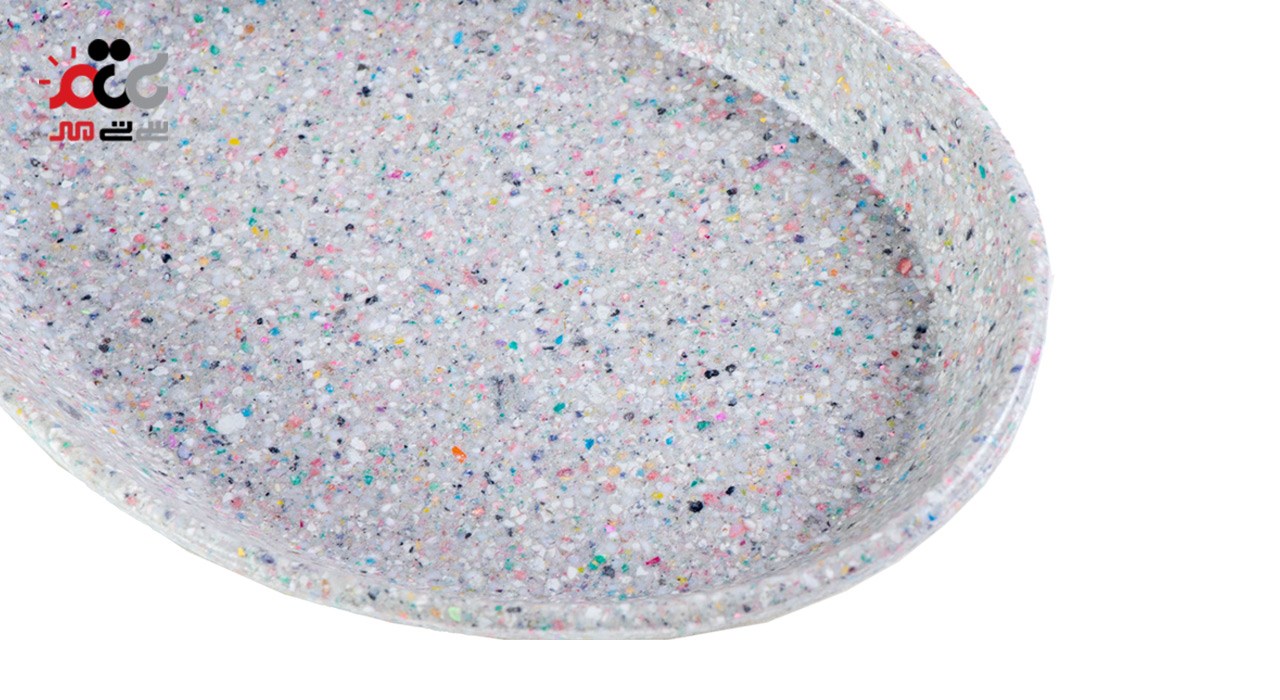 زیر قاشقی ملامین کنار گازی طرح گرانیت