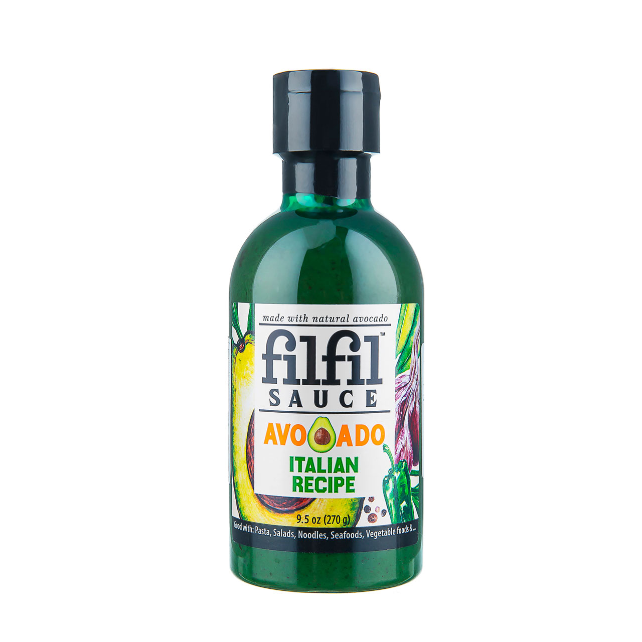 سس آووکادو با چاشنی ایتالیایی فیلفیل 270 گرمی