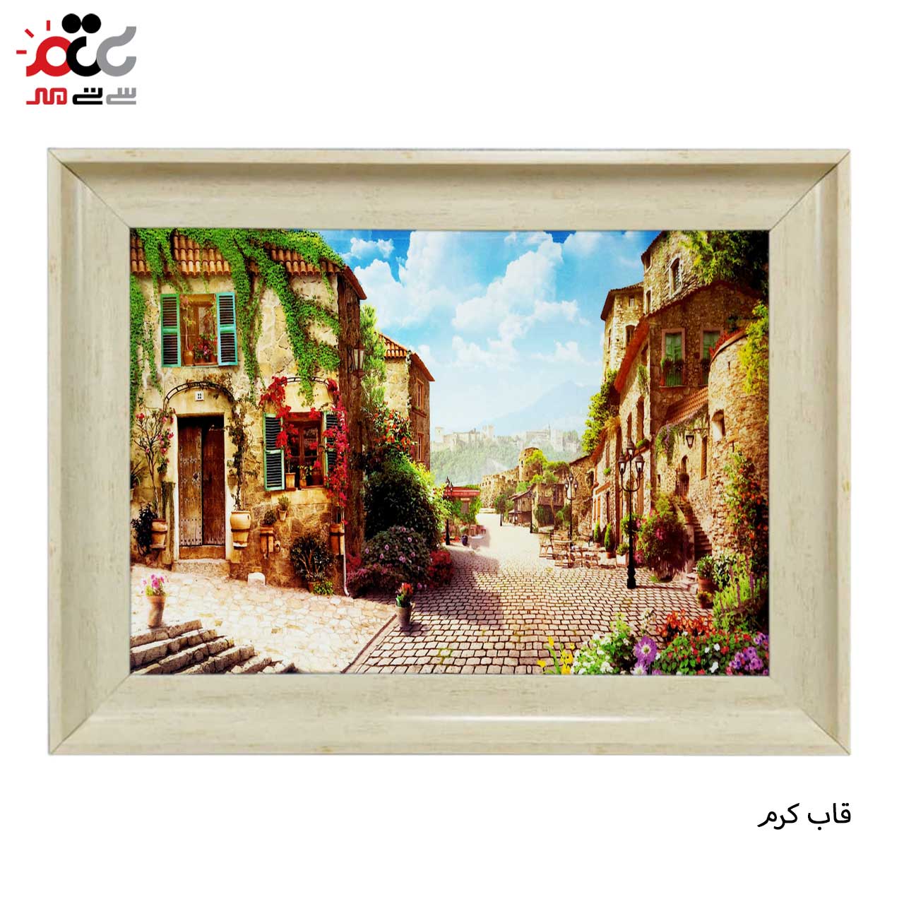 تابلو فرش طرح دار با قاب