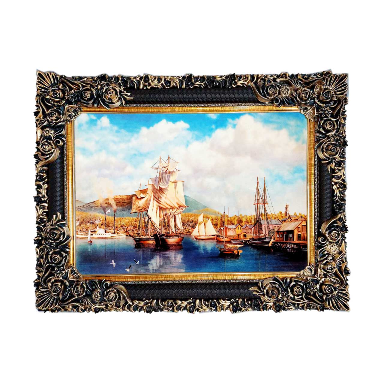 تابلو فرش با زیبا ترین قاب