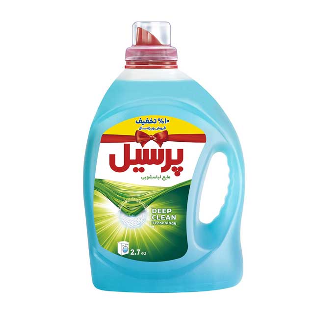 مایع لباسشویی آبی پرسیل مدل Deep Clean حجم 2700 میلی لیتری