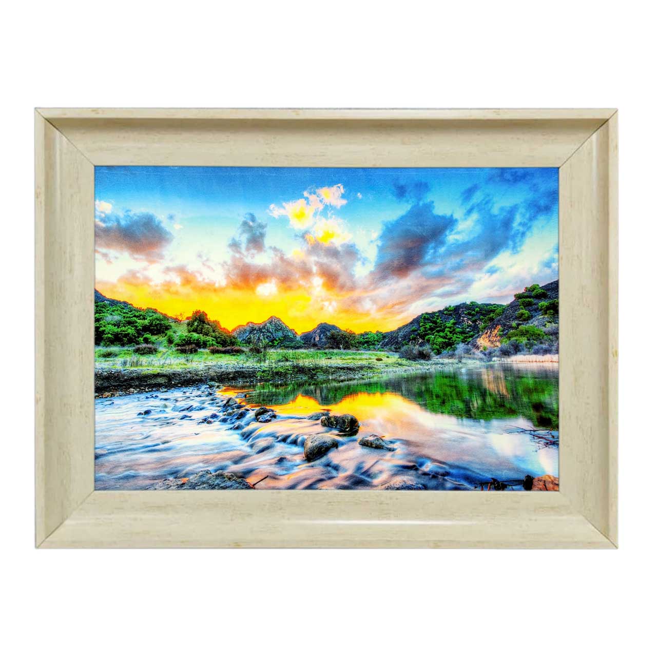 تابلو فرش با زیبا ترین قاب