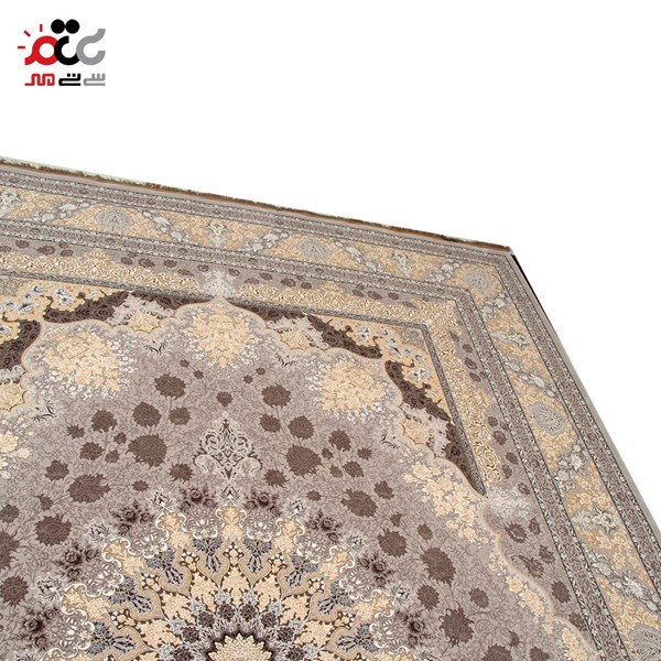 فرش ماشینی مدل پلاتینی کد 12604