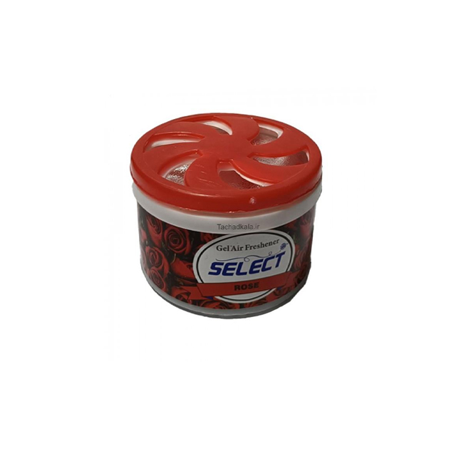 خرید ژل خوشبو کننده کنسروی قرمز رایحه رز سلکت 90 میلی لیتری