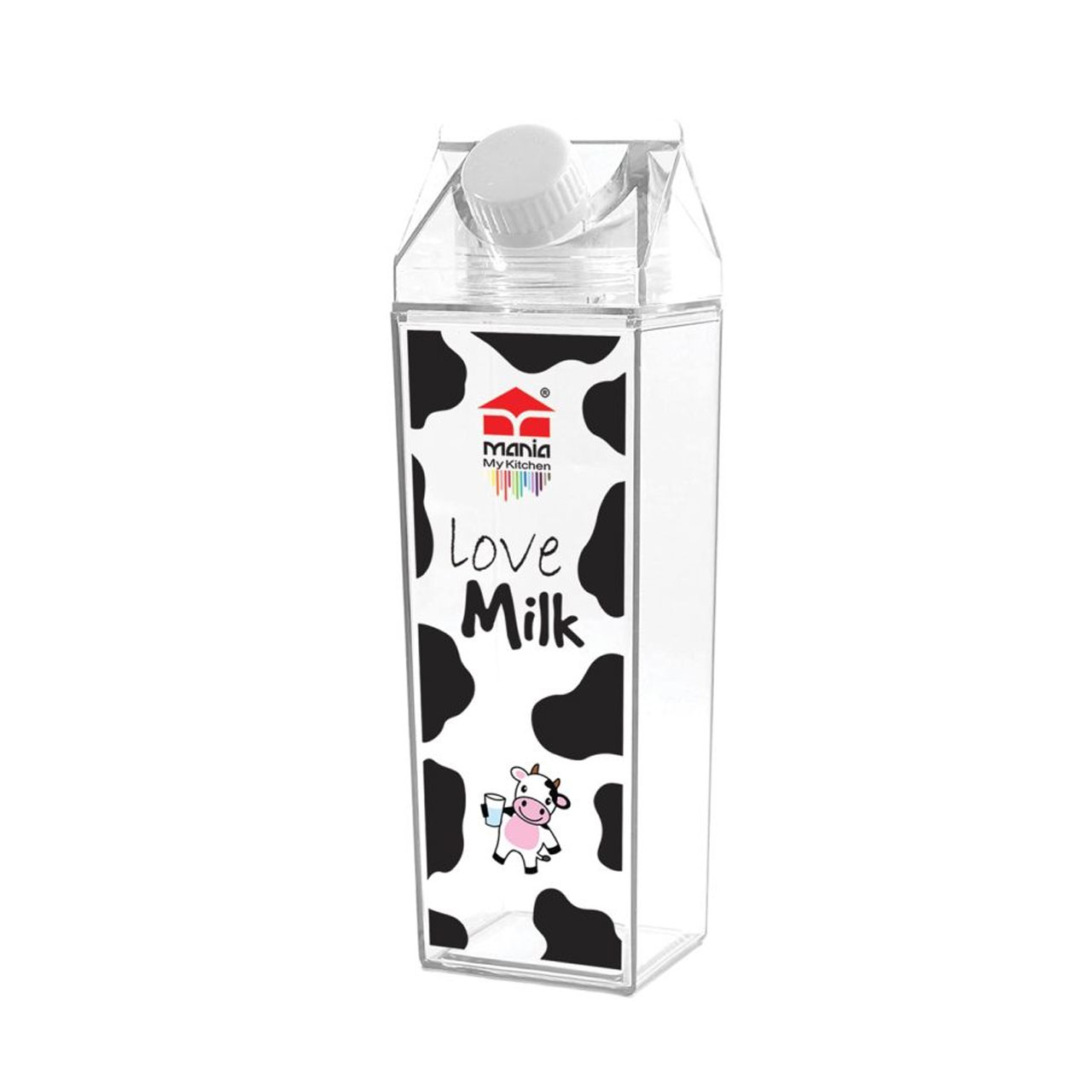بطری مانیا مدل سوفیا طرح Milk