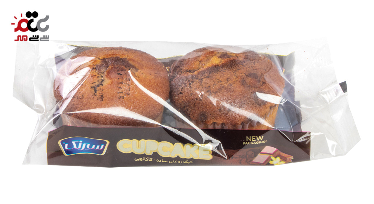 کیک کاکائویی دوقلو سیرنگ 115 گرمی