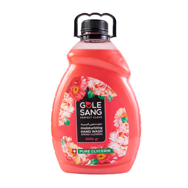 مایع دستشویی  گلیسیرینه گل سنگ با رایحه گل های بهاری 2000 میلی لیتری