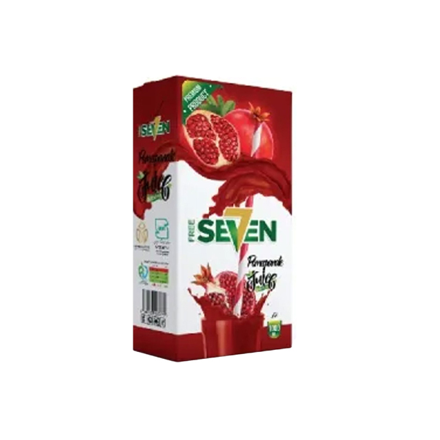 نوشیدنی پاکتی انار فری سون 200 میلی لیتری