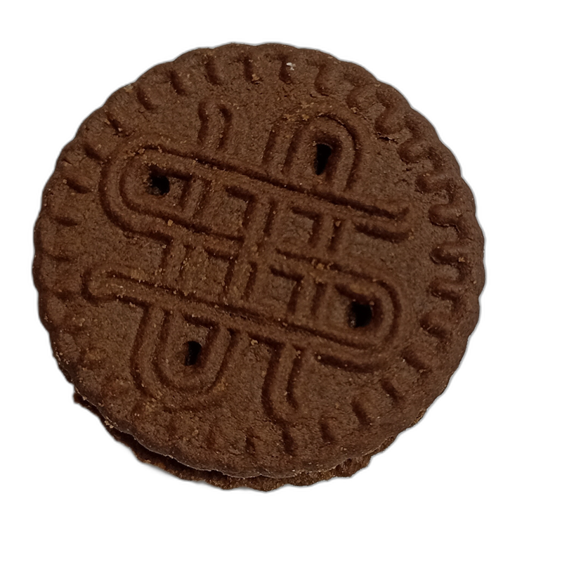 بیسکوییت کرم کاکائو شاهنگ مدل گرد فله 1000 گرمی