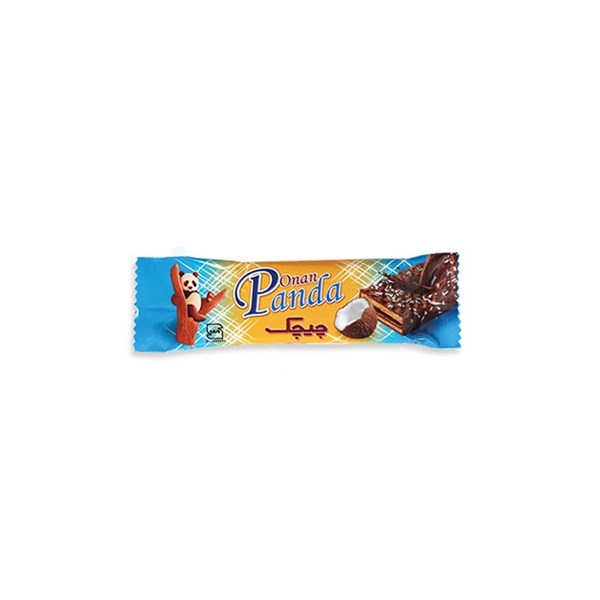 ویفر نارگیلی با روکش کاکائویی اونان پاندا چیچک 20 گرمی