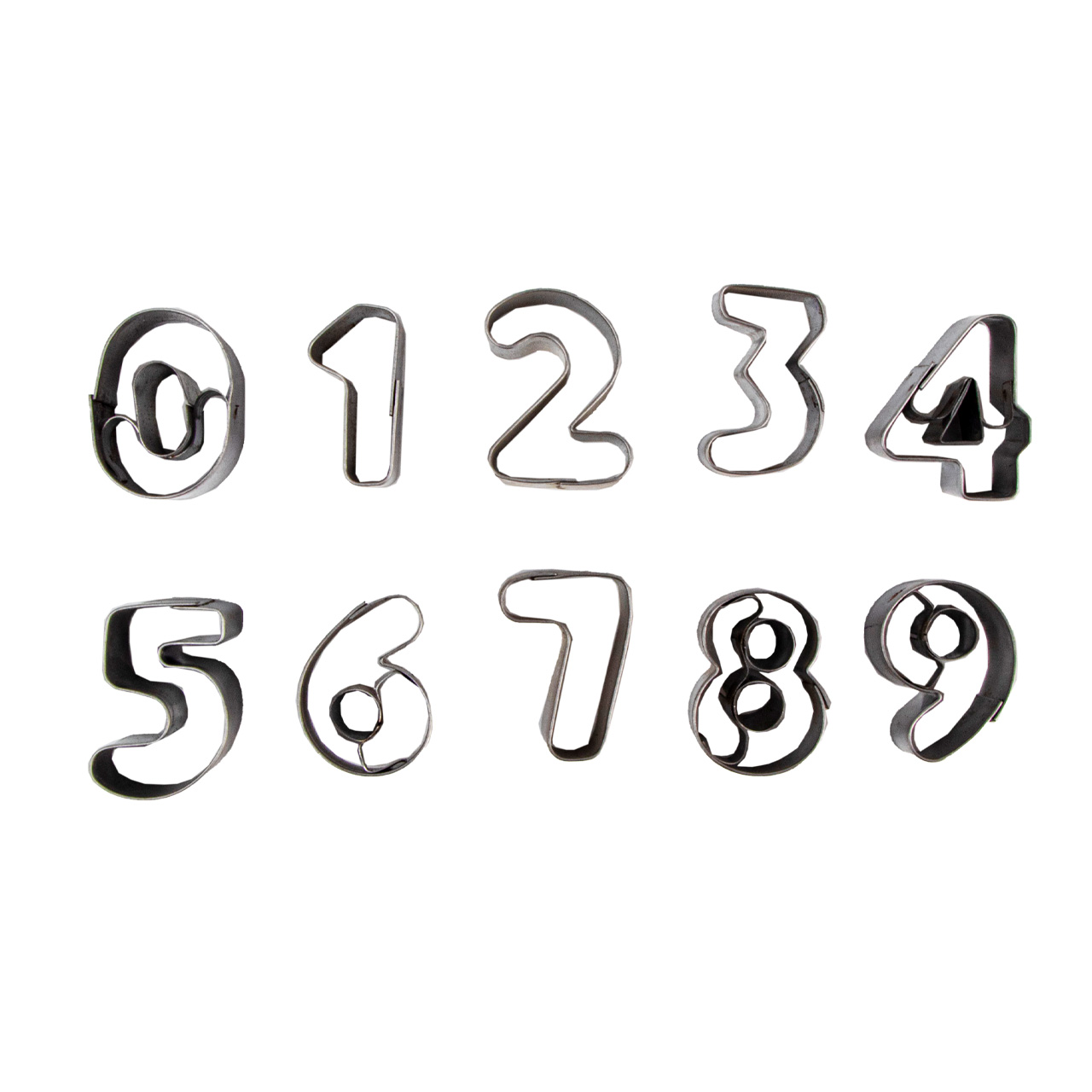 کاتر شیرینی پزی فلزی مارکو مدل اعداد انگلیسی