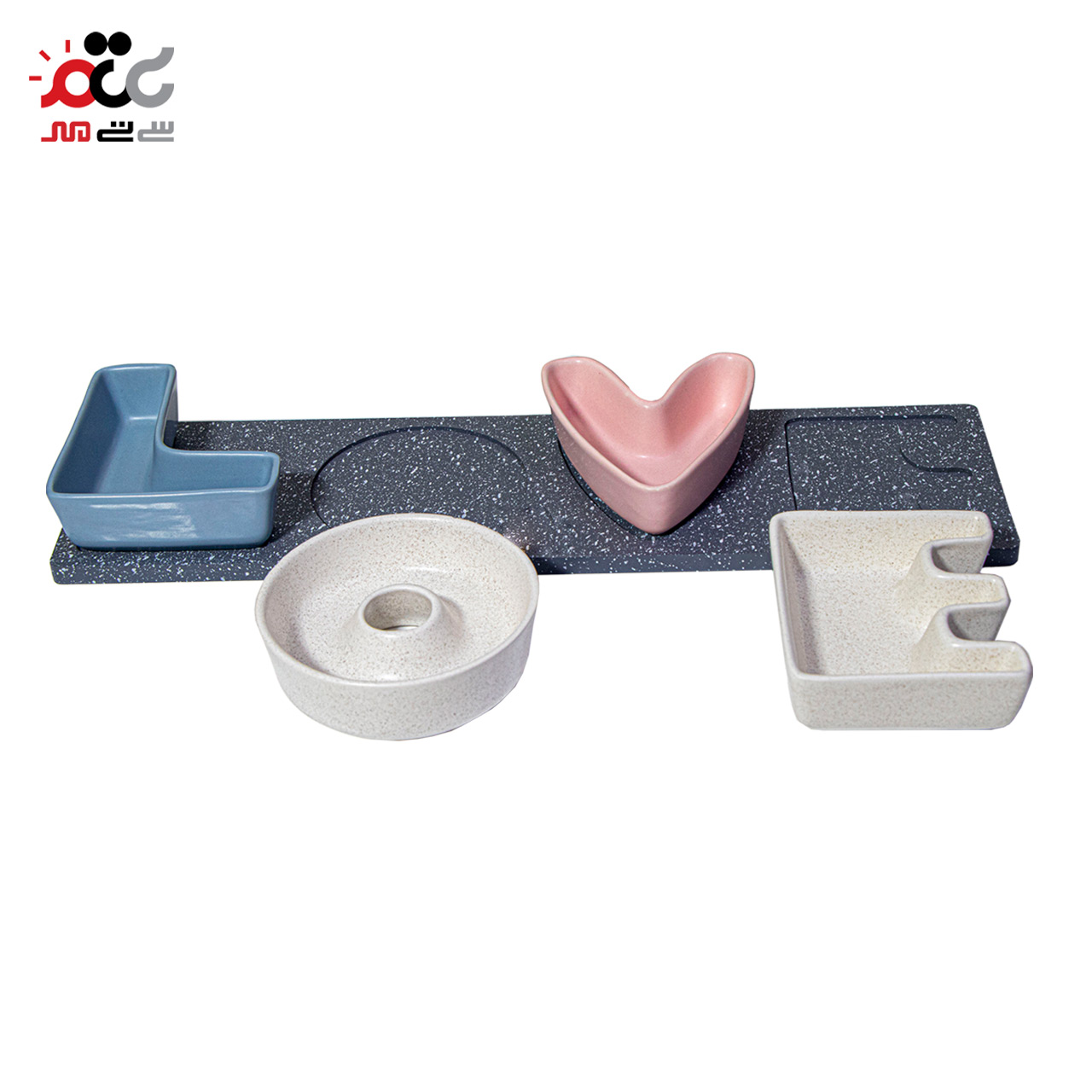 اردور خوری سرامیکی طرح Love 