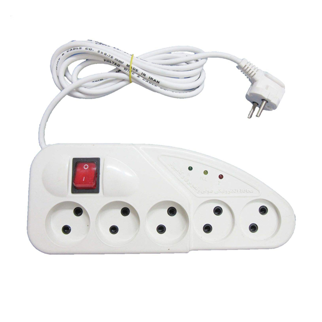 محافظ ولتاژ و چندراهی برق تکسان مدل TS-110