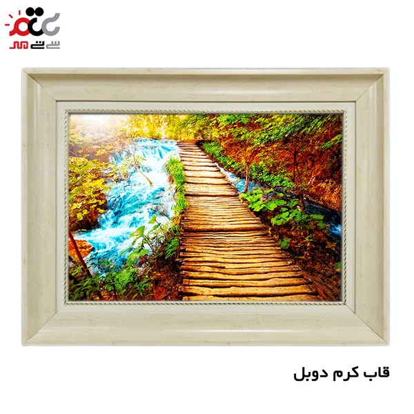 تابلو فرش طرح طبیعت کد 10169 سایز 100×70 سانتی متری