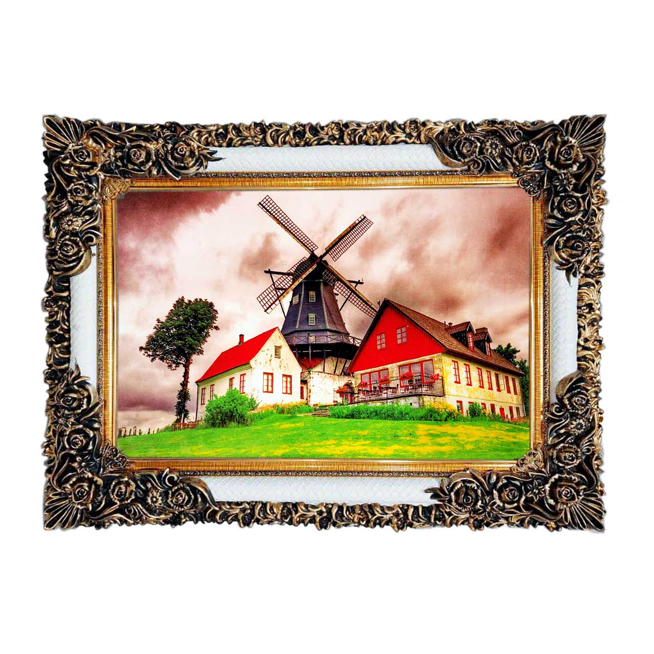 تابلو فرش با زیبا ترین قاب