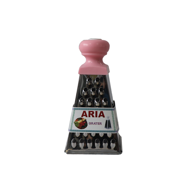 رنده 4 طرفه آریا مدل دسته پلاستیک سایز کوچک