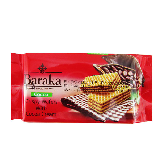 ویفر کاکائویی باراکا 35 گرمی