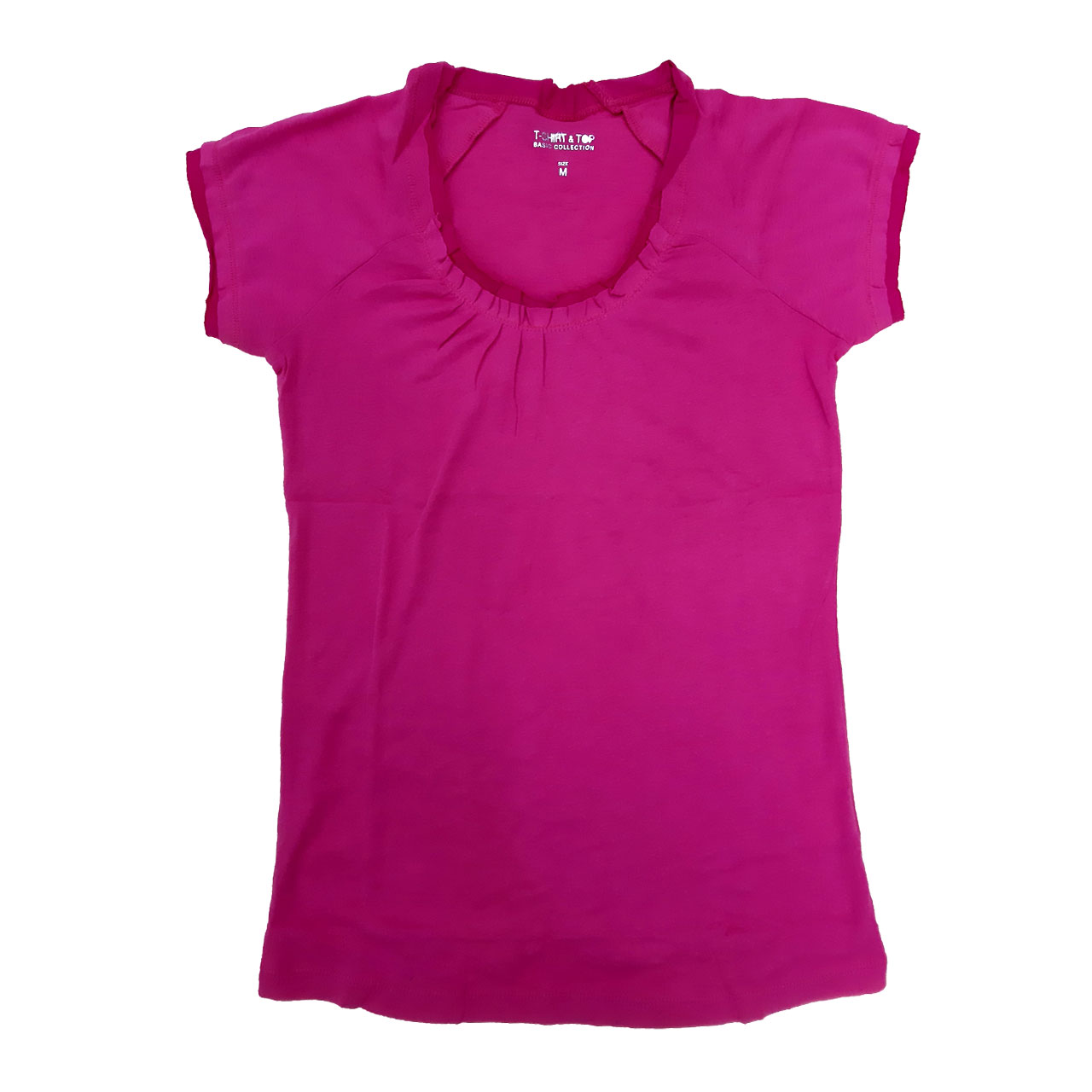 تیشرت پنبه ای زنانه مدل basic