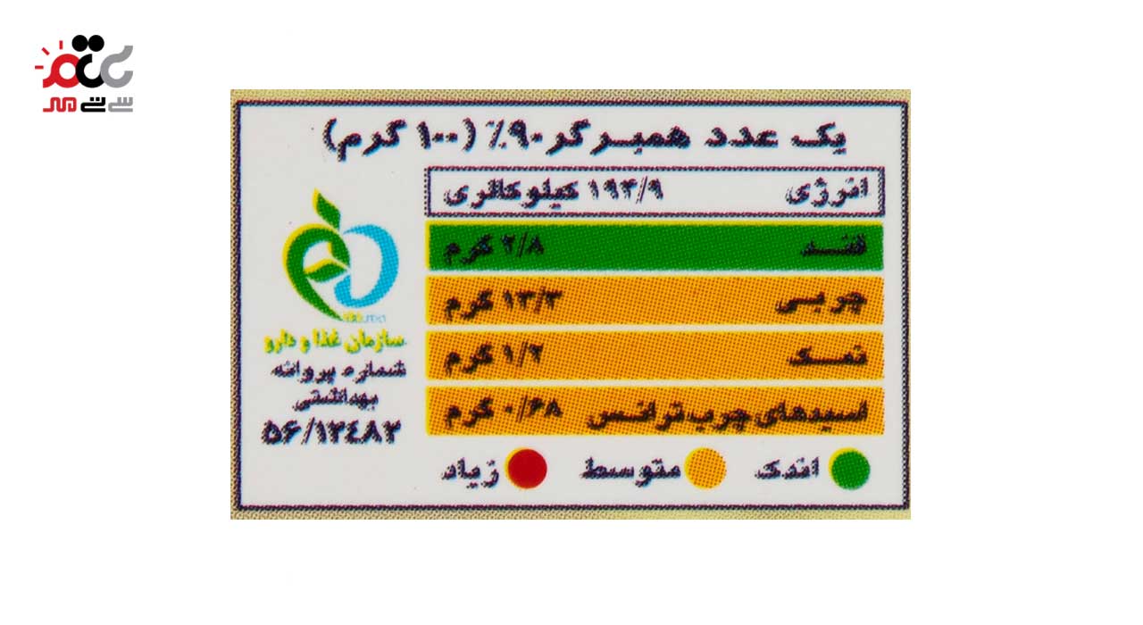 همبرگر 90 درصد گوشت قرمز 202 مقدار 400 گرمی