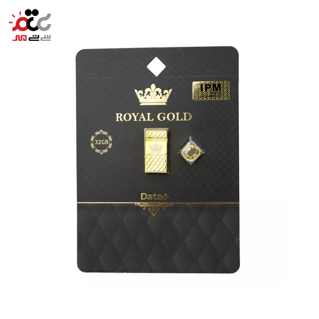 خرید فلش مموری دیتا پلاس مدل Royal gold ظرفیت 32 گیگابایت