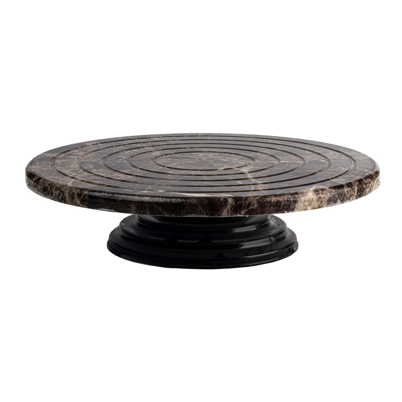 صفحه گردان کیک ام دی اف طرح سنگ قطر 35 سانتی متری