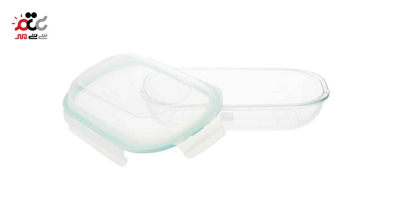 ظرف نگهدارنده بیضی دربدار لیمون مدل 900 میلی لیتری کد 2006