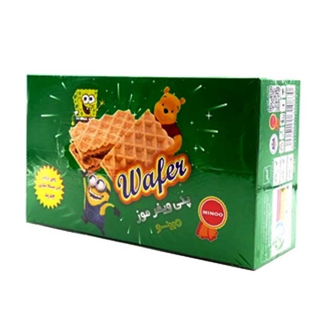 ویفر پنی پیلوپکی مینو با طعم موز 30 عددی