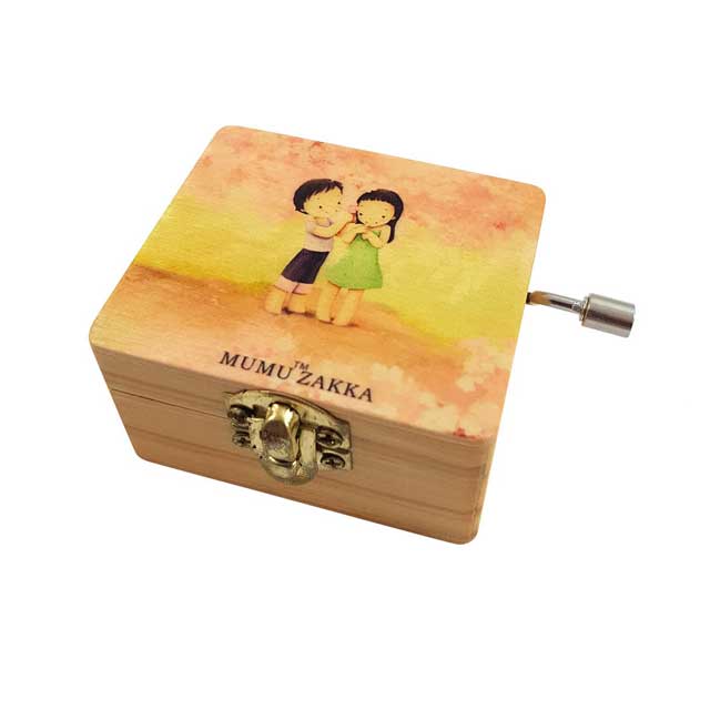 موزیک باکس کوچک آینه دار مدل mumu zakka