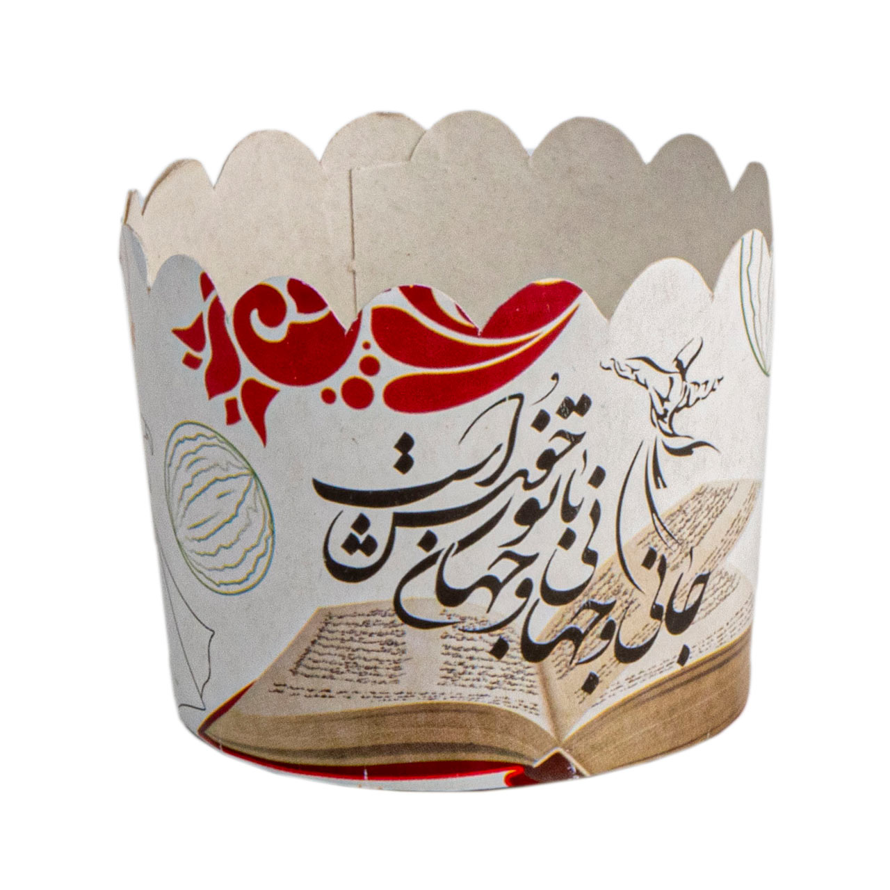 کپسول مقوایی کاپ کیک سایز بزرگ