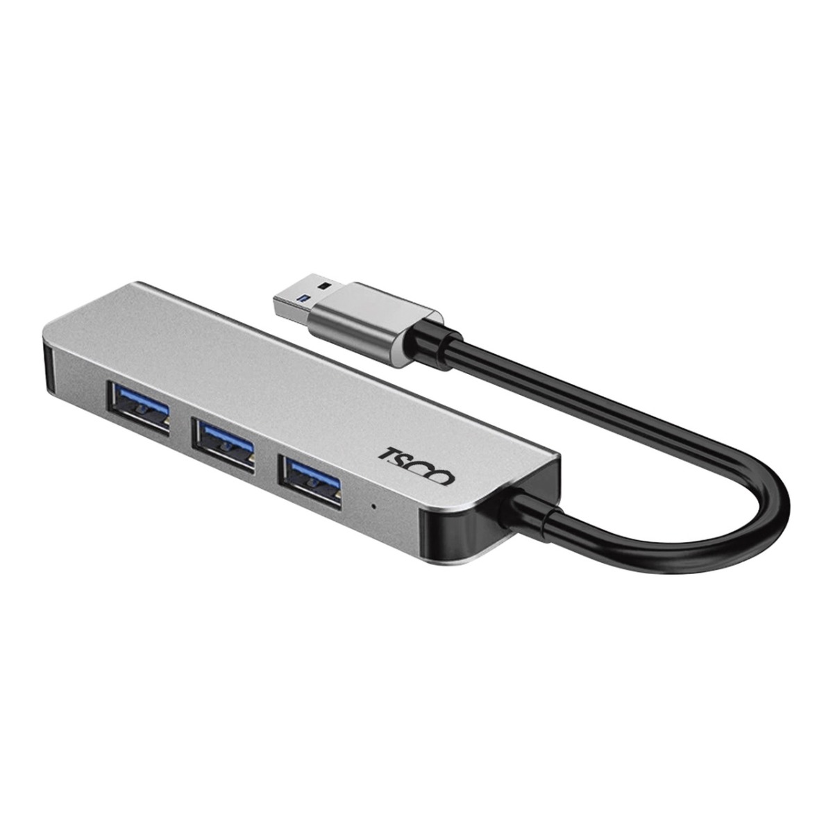 هاب 4 پورت TSCO USB3.0 مدل THU 1142 - خاکستری (گارانتی 12 ماهه تسکو)