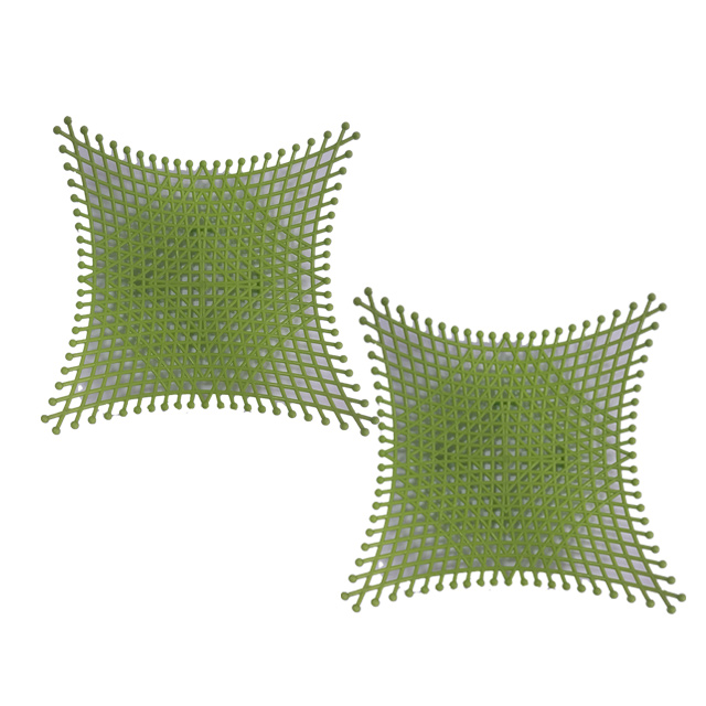 سبد سبزی و میوه مدل چهار گوش سایز بزرگ 2 عددی