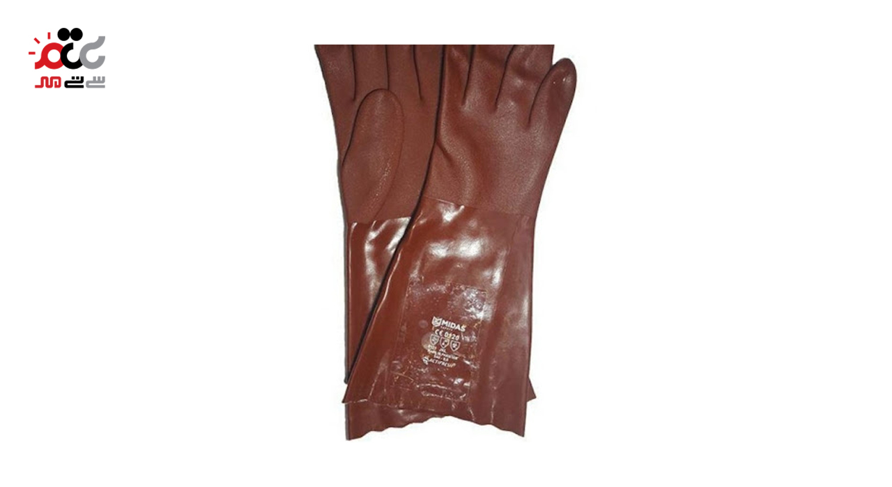 دستکش صنعتی ضد اسید میداس
