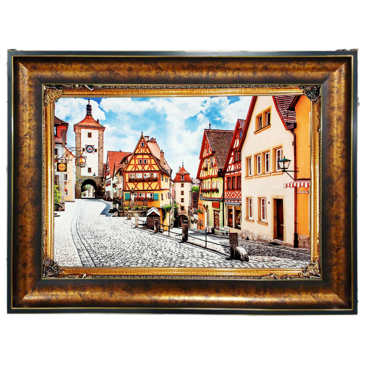 تابلو فرش با زیبا ترین قاب