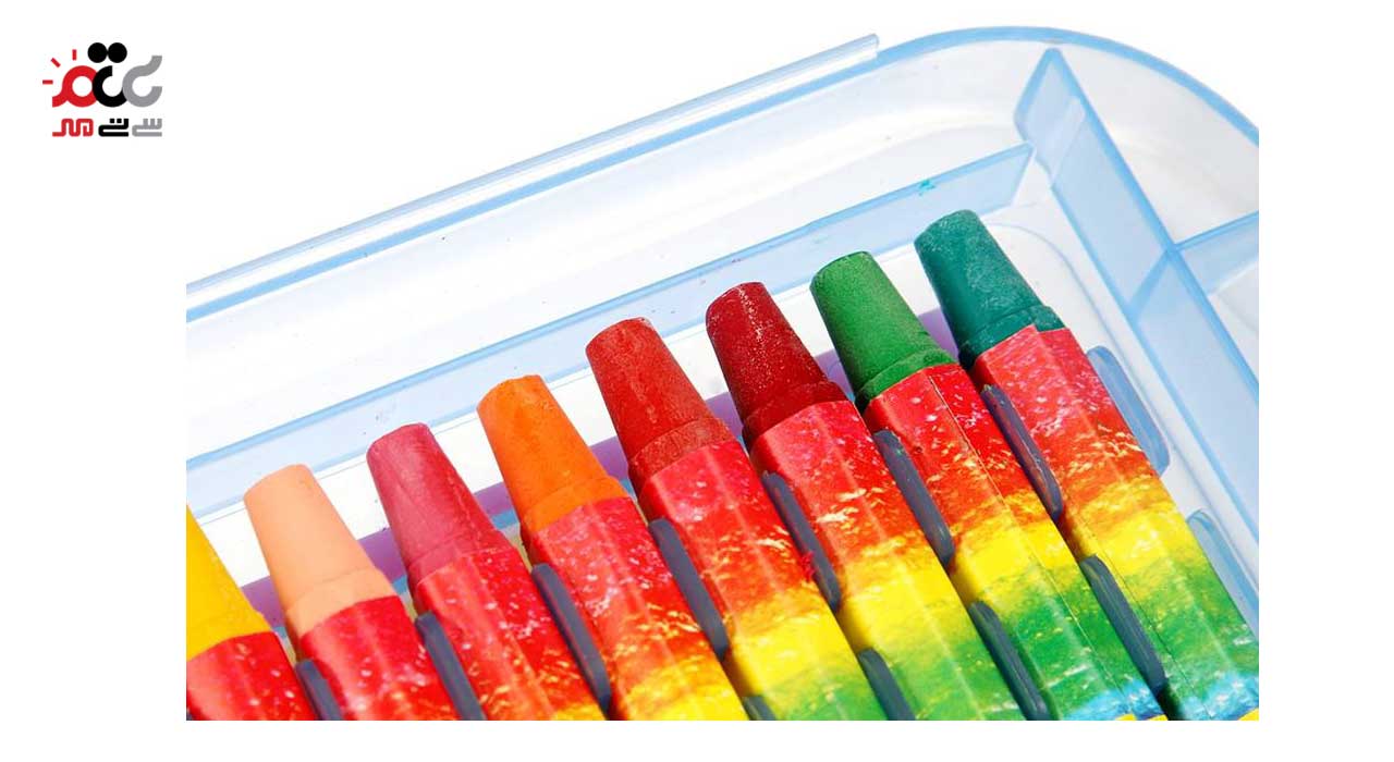 پاستل روغنی آریا 18 رنگ