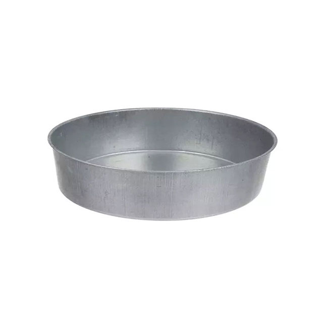 قالب کیک گالوانیزه موج مدل دایره کوتاه قطر 20 سانتی متری