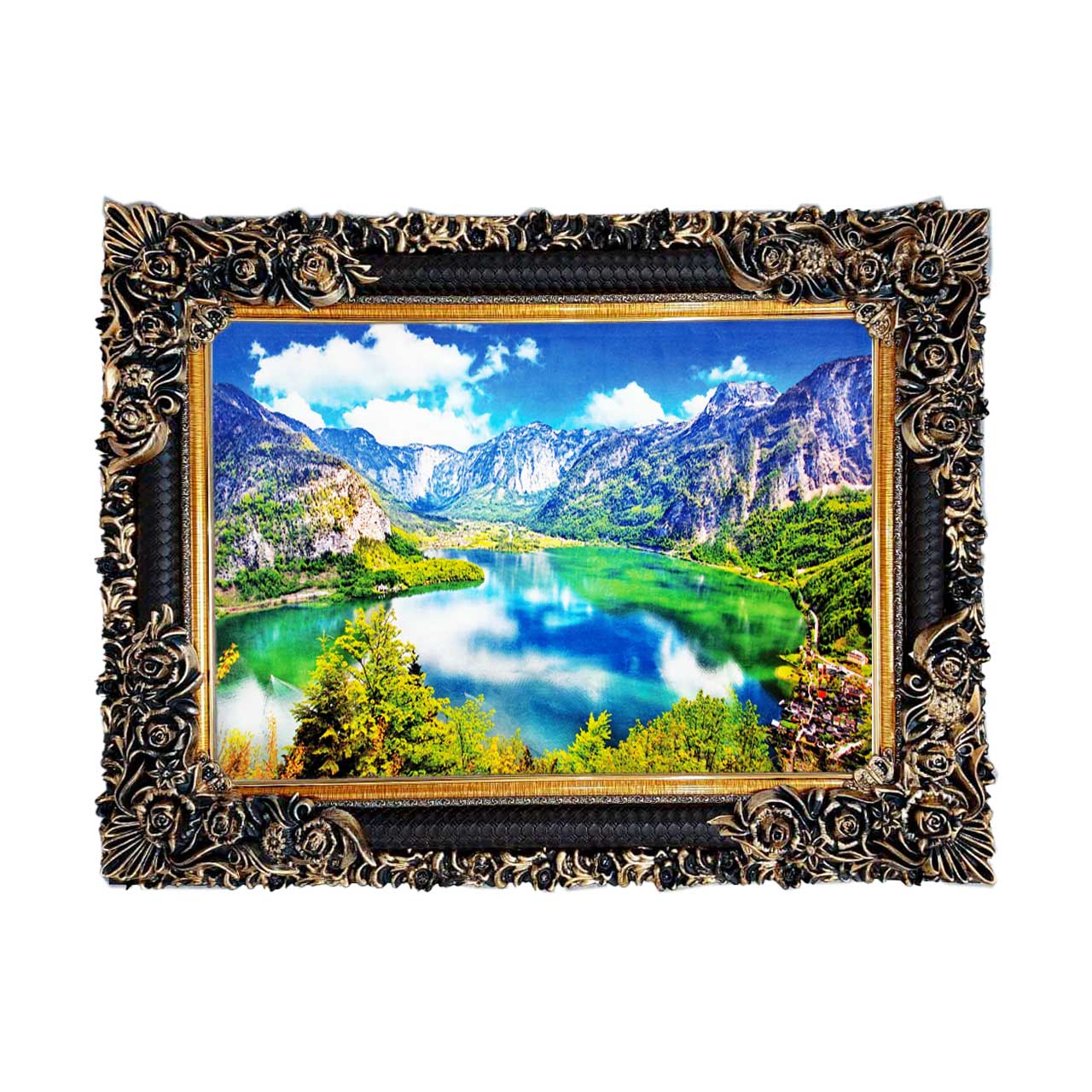 تابلو فرش با زیبا ترین قاب