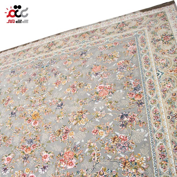 فرش ماشینی مدل بهشت طوسی