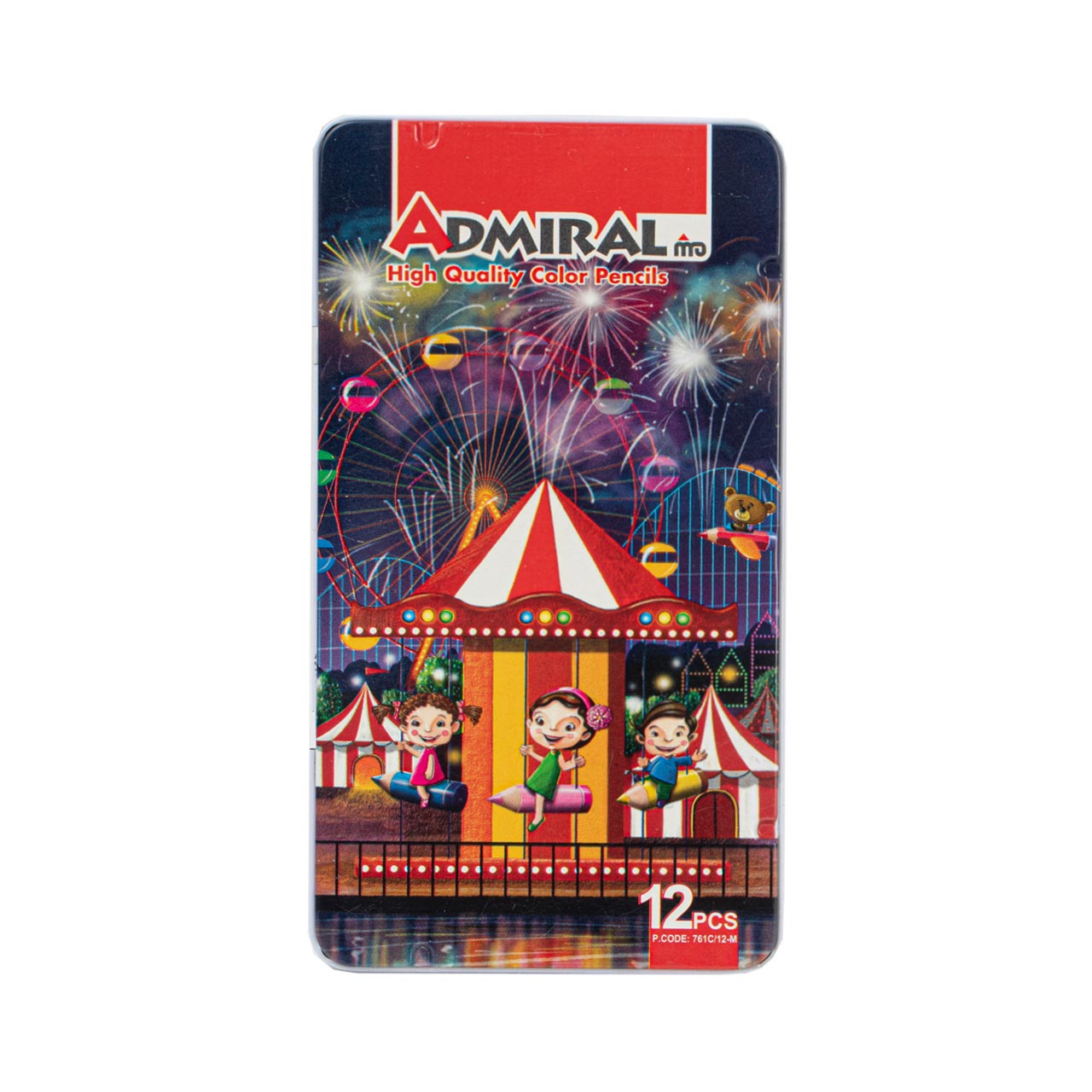مداد رنگی آدمیرال بسته 12 عددی