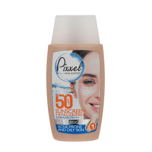 کرم ضد آفتاب پیکسل مدل Light BEIGE SPF 50 حجم 50 میلی لیتری