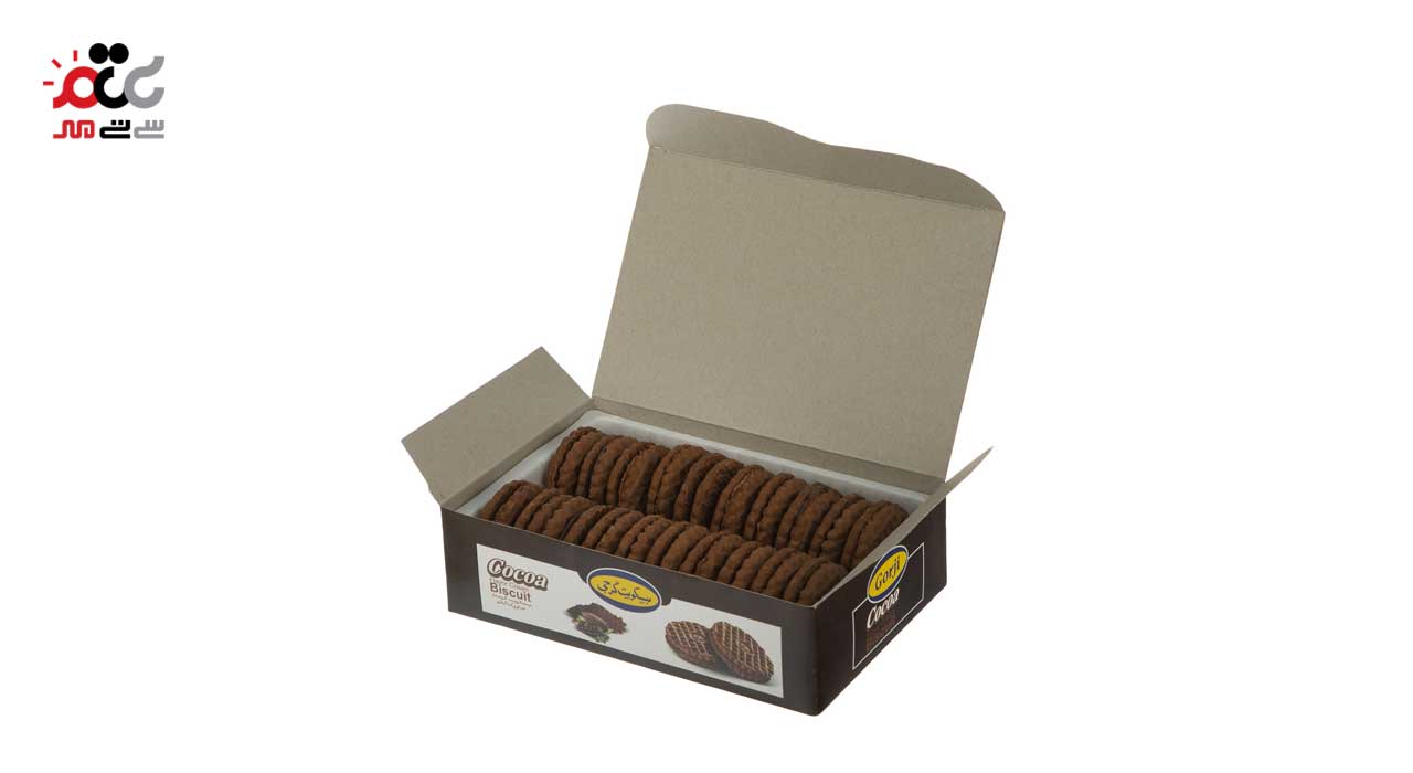 بیسکویت کرمدار کاکائویی گرجی 390 گرمی