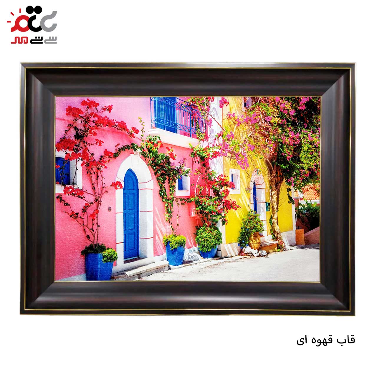 تابلو فرش طرح دار با قاب