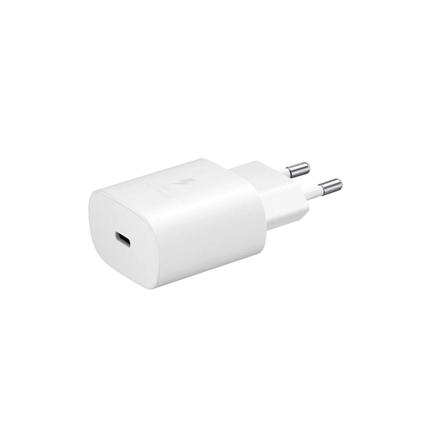 شارژر دیواری PD و فست تک پورت Samsung مدل EP-T4511 45W - سفید (گارانتی پارتیان پایا) مجهز به فناوری GAN-NFC