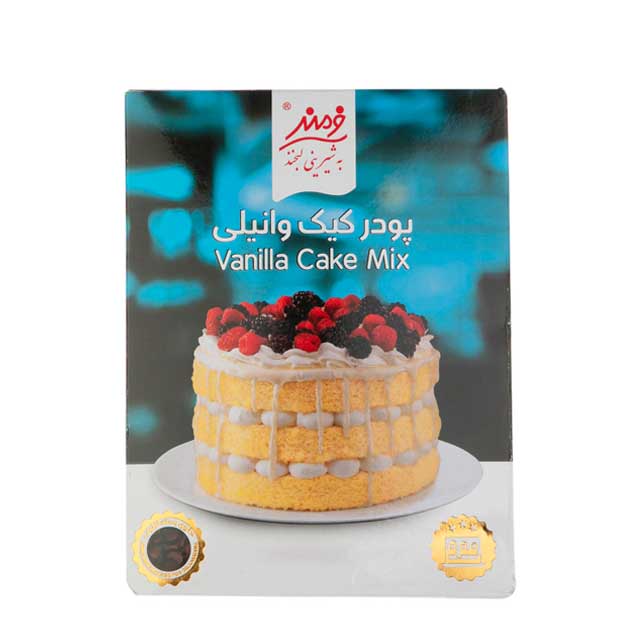 پودر کیک اسفنجی با طعم وانیل فرمند 500 گرمی