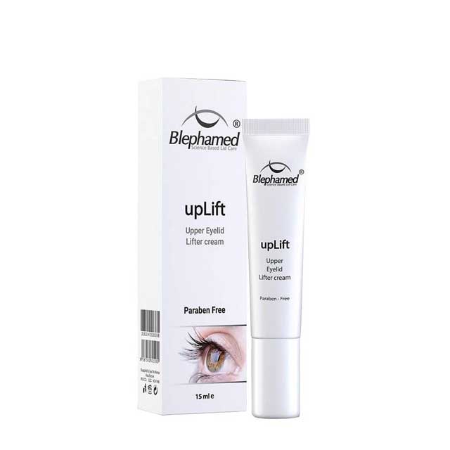 کرم ضد افتادگی پلک بلفامد مدل uplift حجم 15 میلی لیتری