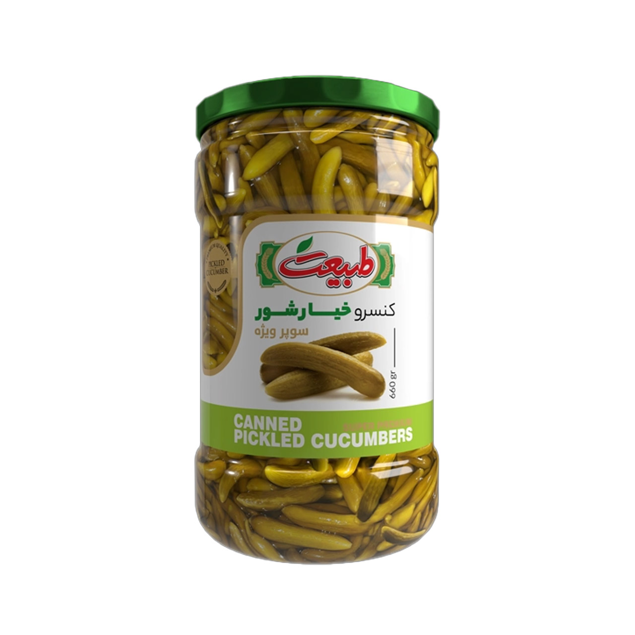 خیارشور سوپر ویژه طبیعت 660 گرمی