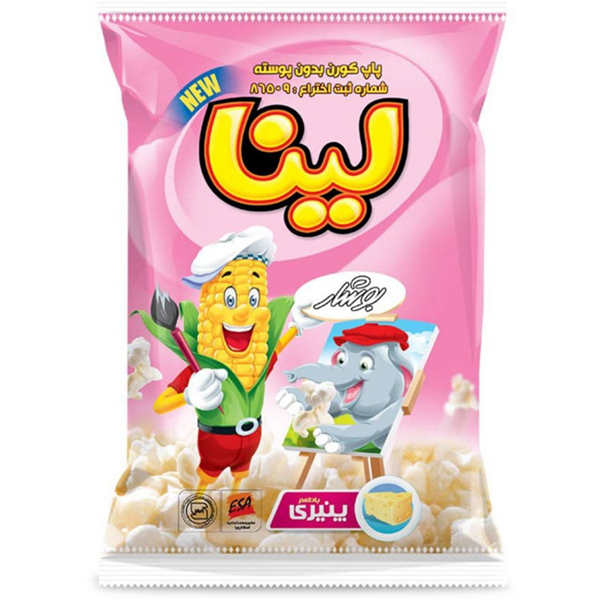 پاپ کورن پنیری بوشار لینا 10 گرمی
