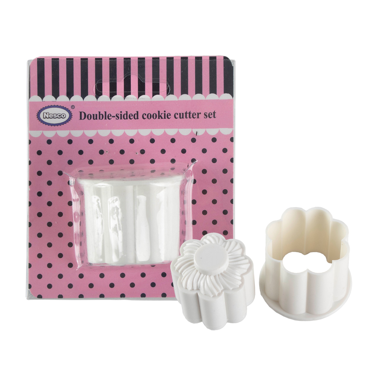 کاتر شیرینی پزی مدل فشاری طرح گل